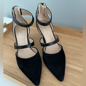 Franco Sarto black heels